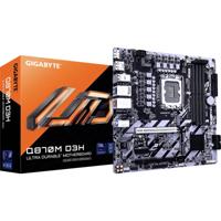 Gigabyte GA-Q870M D3H Moederbord Socket Intel LGA 1851 Vormfactor Micro-ATX Moederbord chipset Intel® Q87