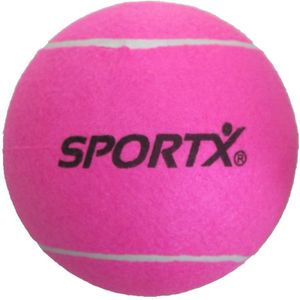 SportX - XL tennisbal - roze - D22 cm   -