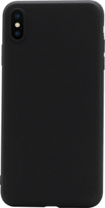 BlueBuilt Soft Case Apple iPhone Xs/X Back cover Zwart