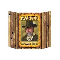 Wanted foto bord 94 x 63 cm   -