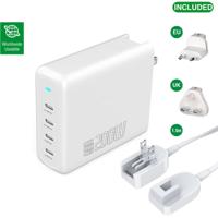 4smarts Flex Pro Desktop Charger 200W 4x USB-C + Worldwide Travel Adapter