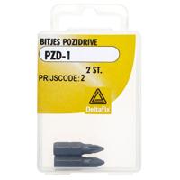 Bitjes pozidrive pzd-1 2 st. - Deltafix