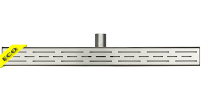 Sub Eco douchegoot zonder flens 90 cm, RVS Sub Eco douchegoot zonder flens 90 cm, RVS