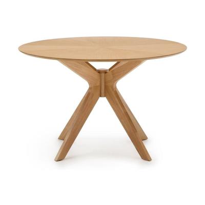 Kave Home Naanim eettafel rond Ø120 cm Naturel
