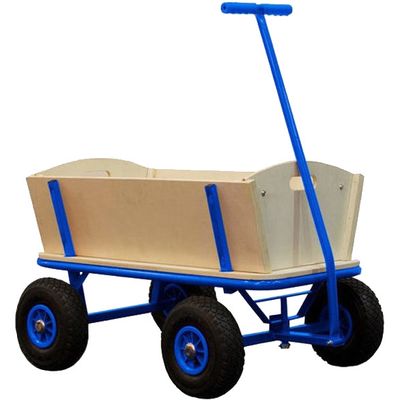 Bolderwagen Billy blauw Handwagen