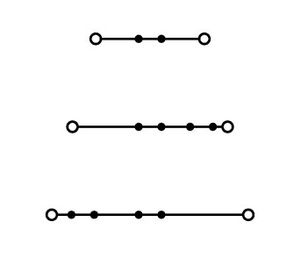 WAGO 2002-3234 Doorgangsklem 3-etages 5.20 mm Spanveer Toewijzing: N, N, N Blauw 50 stuk(s)