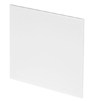 Whisper Pro-design Badkamerventilator - Ø125mm - Met Nalooptimer - Vlak Kunststof - Wit