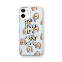 Hello: iPhone 12 Transparant Hoesje