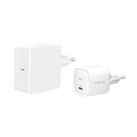 LogiLink PA0279 USB-oplader 30 W Binnen, Thuis Uitgangsstroom (max.) 3 A Aantal uitgangen: 1 x USB-C bus (Power Delivery) USB Power Delivery (USB-PD) - thumbnail