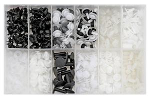 Assortiment bekleding clips voor Peugeot 345 stuks 4822351