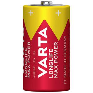 Varta LONGLIFE Max Power C Bli 2 C batterij (baby) Alkaline 1.5 V 7800 mAh 2 stuk(s)