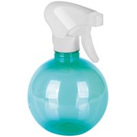 Juypal Plantenspuit/waterverstuiver- wit/turquoise - 400 ml - kunststof - sprayflacon   - - thumbnail