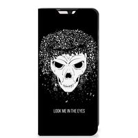 Mobiel BookCase Samsung Galaxy A33 5G Skull Hair