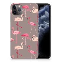 Apple iPhone 11 Pro Max TPU Hoesje Flamingo - thumbnail