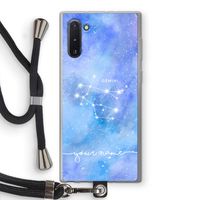 Sterrenbeeld - Licht: Samsung Galaxy Note 10 Transparant Hoesje met koord