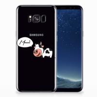 Samsung Galaxy S8 Plus Telefoonhoesje met Naam Cow Samsung Galaxy S8 Plus Telefoonhoesje met Naam Cow