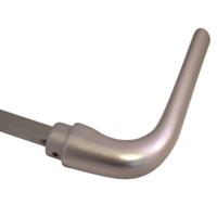 Ivana deurkruk - Basic - nr. 60 - aluminium F1 - per paar