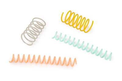 Beeztees Beeztees Kitten Springveer Plastic 2 stuks 6x2,5