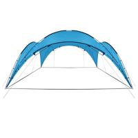 VidaXL Partytent boog 450x450x265 cm lichtblauw