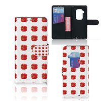 Motorola One Zoom Book Cover Paprika Red - thumbnail