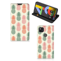 Google Pixel 4a Flip Style Cover Ananas