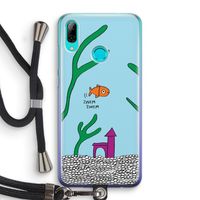 Aquarium: Huawei P Smart (2019) Transparant Hoesje met koord