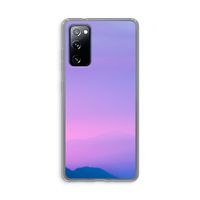 Sunset pastel: Samsung Galaxy S20 FE / S20 FE 5G Transparant Hoesje