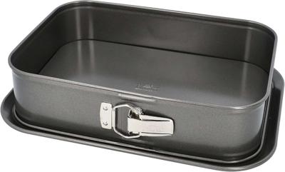 Rechthoekige bakvorm met uitneembare bodem - BIRKMANN - EASY BAKING - Koolstofstaal - Antiaanbaklaag - 34 x 23,5 x 8 cm Rechthoekige bakvorm met uitneembare bodem - BIRKMANN - EASY BAKING - Koolstofstaal - Antiaanbaklaag - 34 x 23,5 x 8 cm