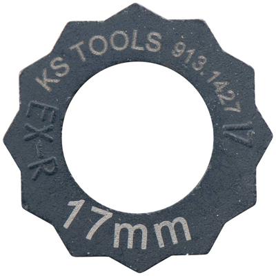 KS Tools 9131427 Moeren-uitschroevendraaier, 17 mm
