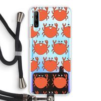 Krab: Huawei P Smart Pro Transparant Hoesje met koord