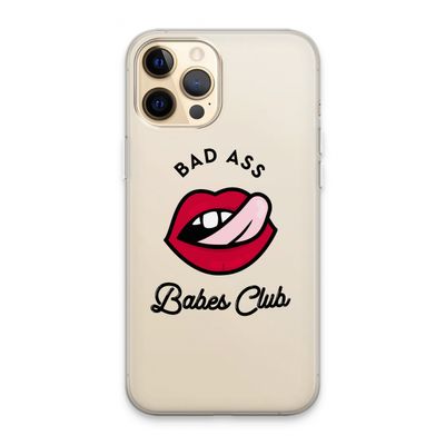 Badass Babes Club: iPhone 13 Pro Max Transparant Hoesje