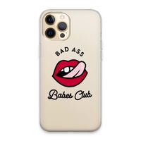 Badass Babes Club: iPhone 13 Pro Max Transparant Hoesje