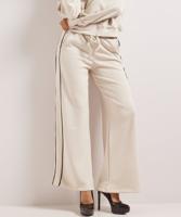 wide fit broek dubbele bies