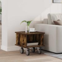 TV-standaard Gerookt eiken 37 x 35 x 35 cm Bewerkt hout