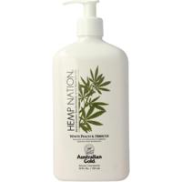 Australian Gold Hemp nation tan extender white peach hibiscus
