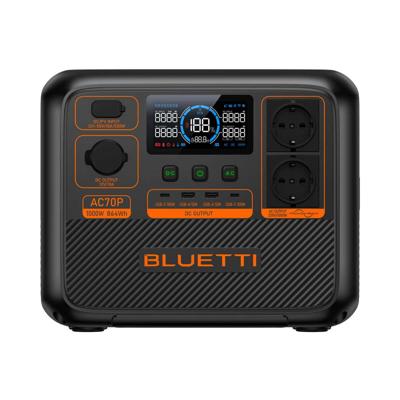 Draagbare energiecentrale Bluetti P-AC70P-EU-GY-BL-010