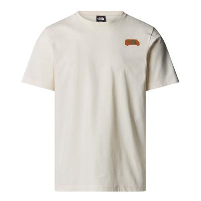 The North Face Outdoor Graphic S/S T-shirt Heren White Dune L