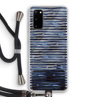 Verrassende lijnen: Samsung Galaxy S20 Transparant Hoesje met koord