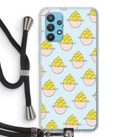 Citroenen: Samsung Galaxy A32 4G Transparant Hoesje met koord