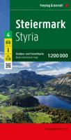 Wegenkaart - landkaart Steiermark | Freytag & Berndt