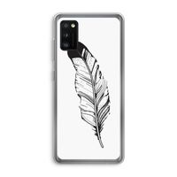 Pluim: Samsung Galaxy A41 Transparant Hoesje