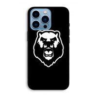 Angry Bear (black): iPhone 13 Pro Max Biologisch afbreekbaar hoesje