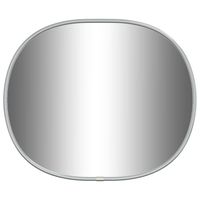 vidaXL Wandspiegel 30x25 cm zilverkleurig