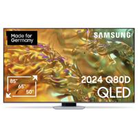 Samsung Neo QLED 4K QN80D QLED-TV 125 cm 50 inch Energielabel G (A - G) CI+*, DVB-T2 HD, WiFi, UHD, Smart TV, QLED Zwart, Zilver - thumbnail