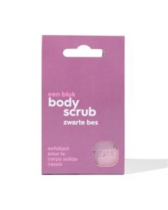 HEMA Blok Body Scrub Zwarte Bes 65g