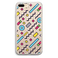 8-bit N°8: iPhone 7 Plus Transparant Hoesje