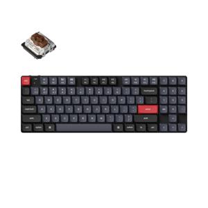 Keychron K13 Pro-H3 toetsenbord 80% TKL, RGB leds, Low-Profile Double-shot PBT, hot swap, Bluetooth 5.1