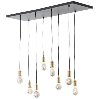 Brilliant HanglampDarcia met 8 pendels - 99815/06