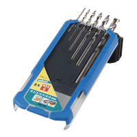 Wolfcraft Metaalboorset | HSS geslepen | Ø2-8mm | 6-delig | 1 set - 7101000