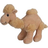 Knuffeldier Dromedaris - zachte pluche stof - mooie kwaliteit knuffels - beige - 26 cm - thumbnail